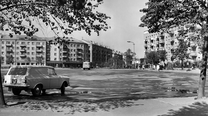 7 июня 1974 года. Площадь имени Ленина. Фото Ивана Змитровича.
