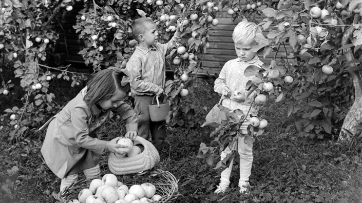 17 сентября 1975 года. На снимке: в детском саду колхоза «Ленинский путь» Кореличского района. Фото Аркадия Перехода.