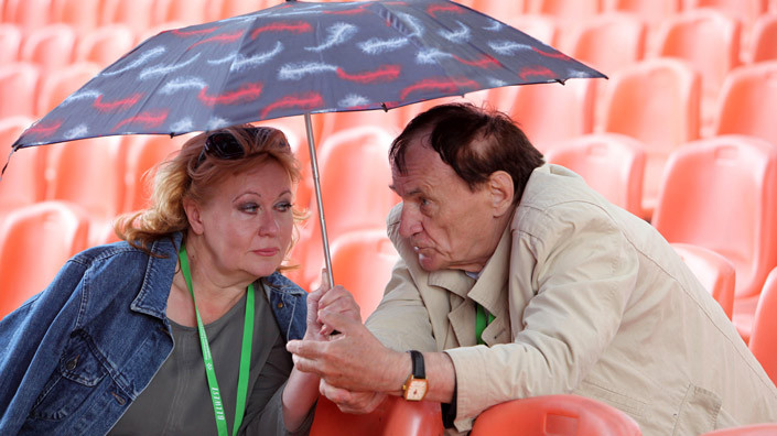 2012 год. С режиссером-постановщиком «Славянского базара в Витебске» Ниной Осиповой