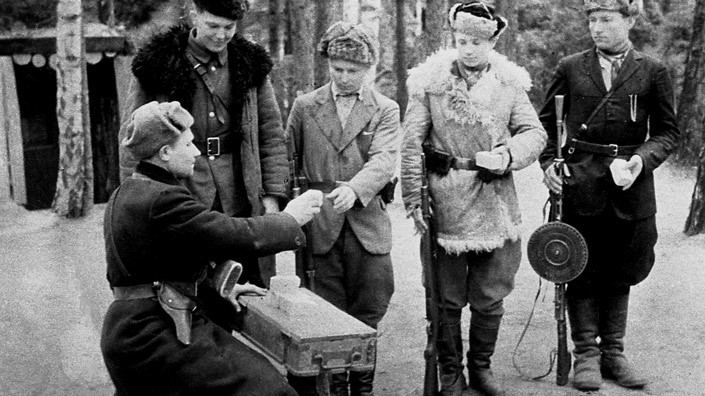 Брестское партизанское соединение. Фото из открытых интернет-источников