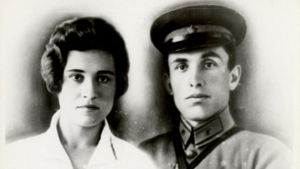 1929–1930-е годы. Мария и Илья Октябрьские. Редкая фотография хранится в Белорусском государственном музее истории Великой Отечественной войны