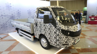 Грузовой малотоннажный электромобиль CITY E-TRUCK